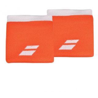 Babolat Logo - Babolat Logo Wristband (Flame/White) $7.00