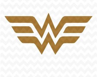 Wonderwoman Logo - Wonder woman logo | Etsy