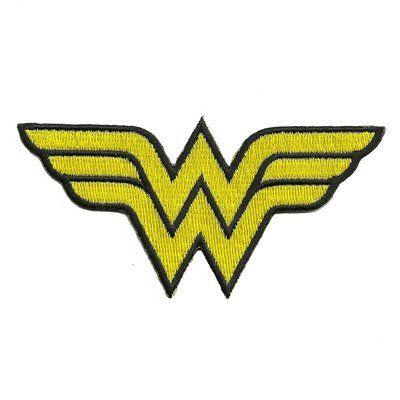 Wonderwoman Logo - Wonder Woman Logo 2H Iron on Patch Applique