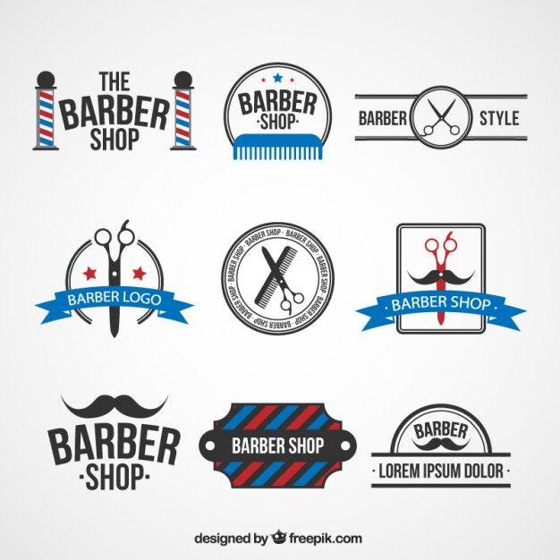 Barbar Logo - Barber shop logo templates Vector