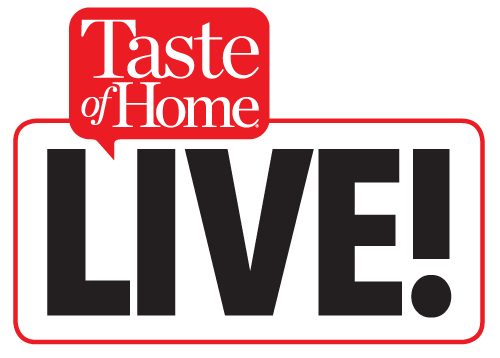 Tasteofhome.com Logo - Shop Taste of Home of Home LIVE: Get your tickets now!
