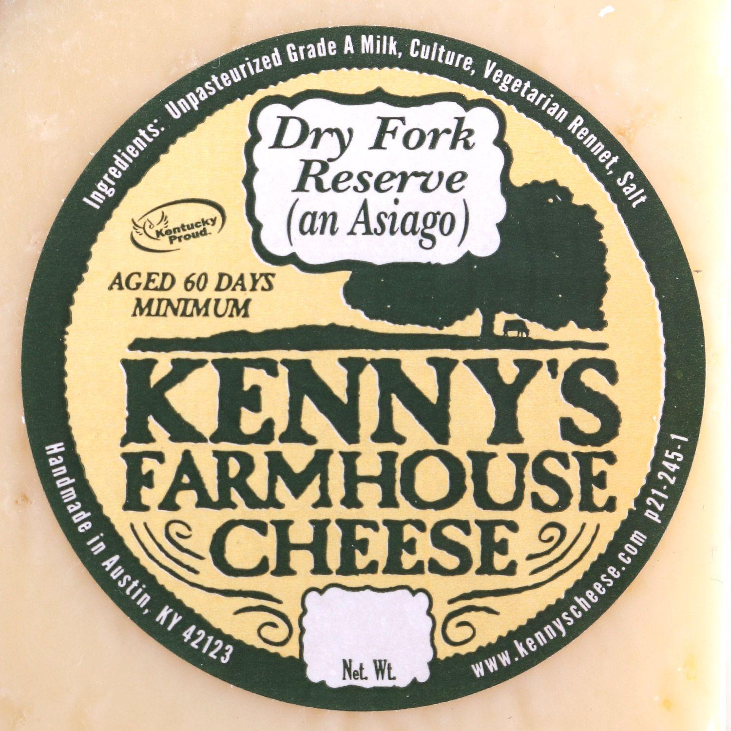 Asiago Logo - Item of the Day - Kenny's Dry Fork Reserve Asiago Cheese - What ...