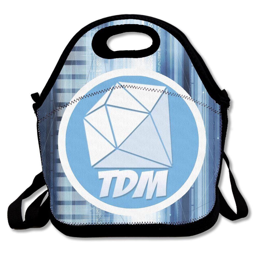 TDM Logo - Amazon.com: Dan Tdm Logo Reusable Bento Bag Lunch Bag For Kids And ...