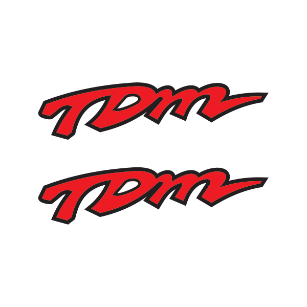 TDM Logo - Printed vinyl Tdm Logo