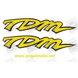 TDM Logo - STICKERS DECALS YAMAHA TDM LOGO