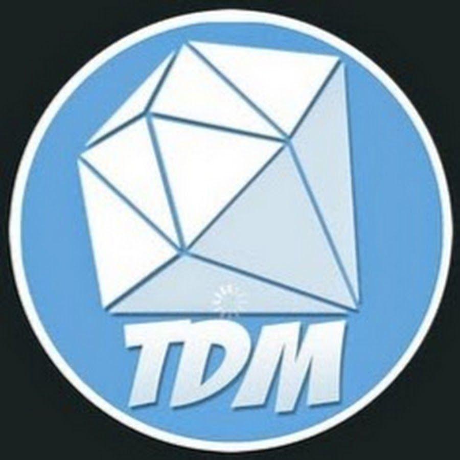 TDM Logo - DanTDM The Diamond Minecart TDM - YouTube