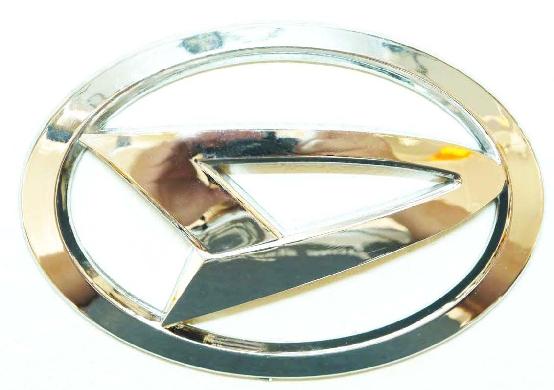 Copen Logo - 110x75mm Daihatsu Chrome Badge Tailgate Logo Emblem Rear Boot ...