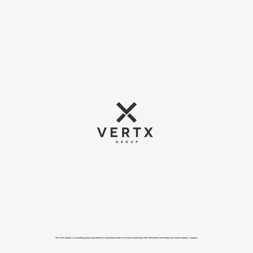 Vertx Logo - VertX logo concept. Minimalist Logos. Logo concept, Information