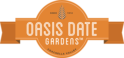 Date Logo - Certified Organic Medjool Dates. Oasis Date Gardens
