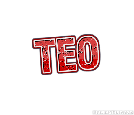 Teo Logo - Teo Logo | Free Name Design Tool from Flaming Text