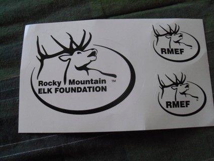 Remf Logo - Free: Rocky Mountain Elk Foundation RMEF Stickers - Other - Listia ...
