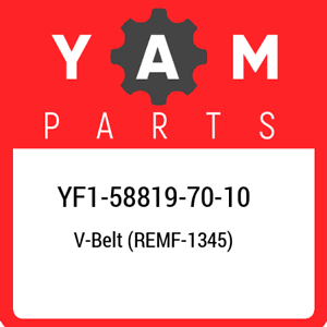 Remf Logo - Details About YF1 58819 70 10 Yamaha V Belt (remf 1345) YF New Genuine OEM Part