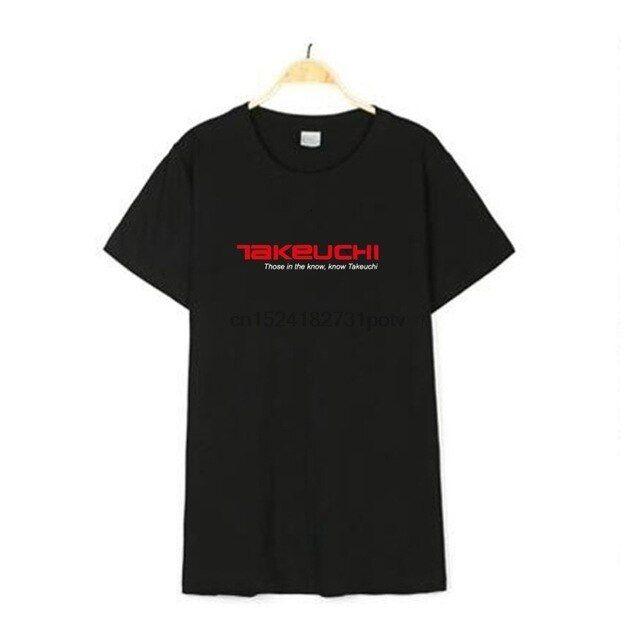 Takeuchi Logo - US $12.99 |Fashion New Takeuchi Excavator Construction Machinery Logo T  shirt Black-in T-Shirts from Men's Clothing on Aliexpress.com | Alibaba  Group