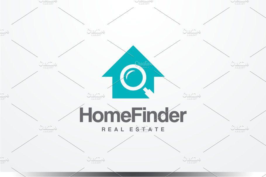 Homefinder Logo - Home Finder Logo ~ Logo Templates ~ Creative Market