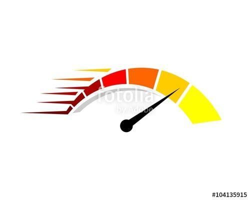 Speedometer Logo - Colorful Speedometer Logo