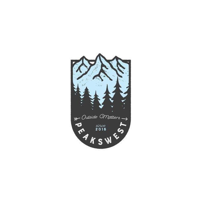 Outdoor Apparel Company Mountain Logo - outdoor gear and apparel brand logo by the nomad the link to