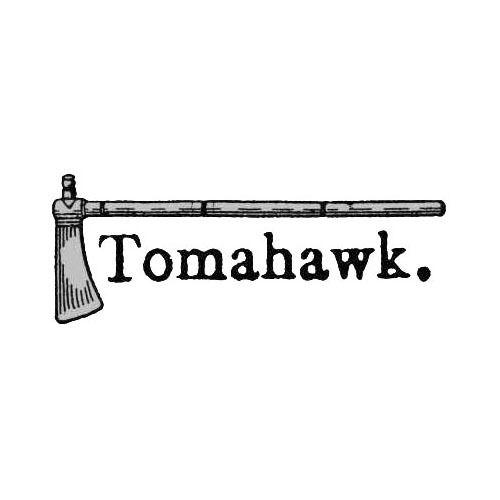 Tomohawk Logo - Tomahawk Band Logo Vinyl Sticker