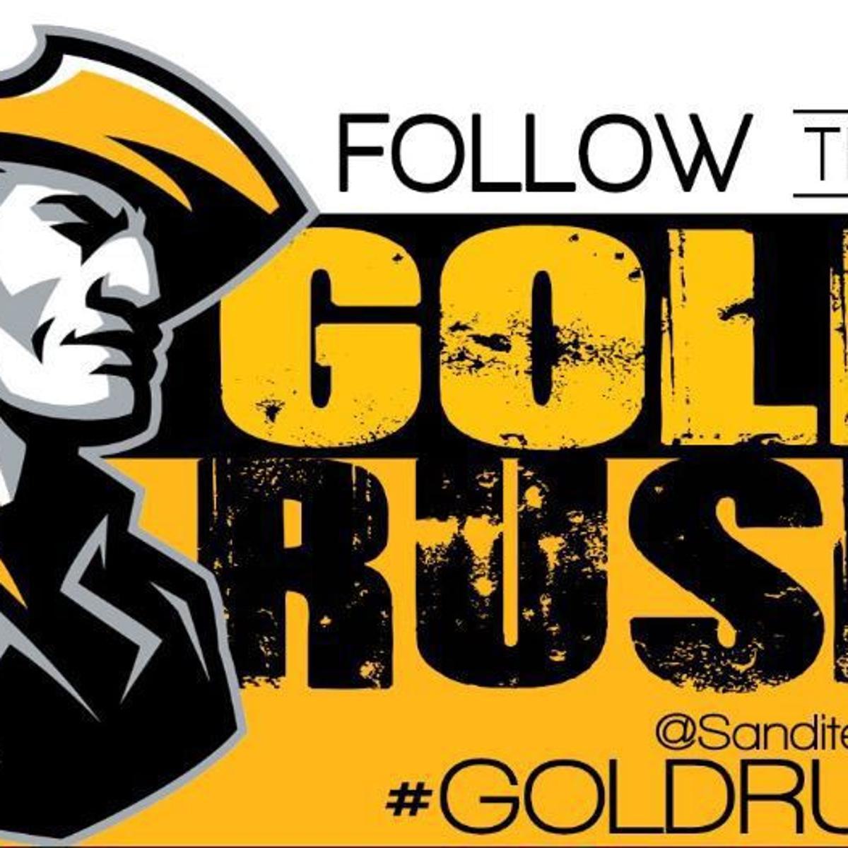 Sandite Logo - Sandites fans, the #goldrush is coming | News | tulsaworld.com