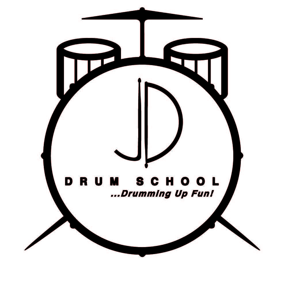 Drums Logo - JD Drum School Logo | walking in rythem | Teacher logo, Drums logo ...