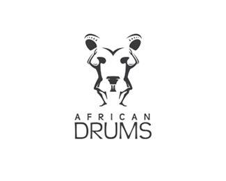 Drums Logo - African Drums Designed by Nekiy | BrandCrowd