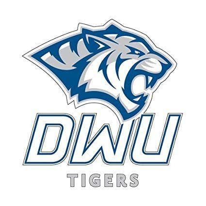 DWU Logo - Amazon.com : CollegeFanGear Dakota Wesleyan Small Decal 'DWU Tigers ...