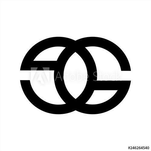 EOG Logo - GE, EG, GOE, EOG initials geometric company logo this stock