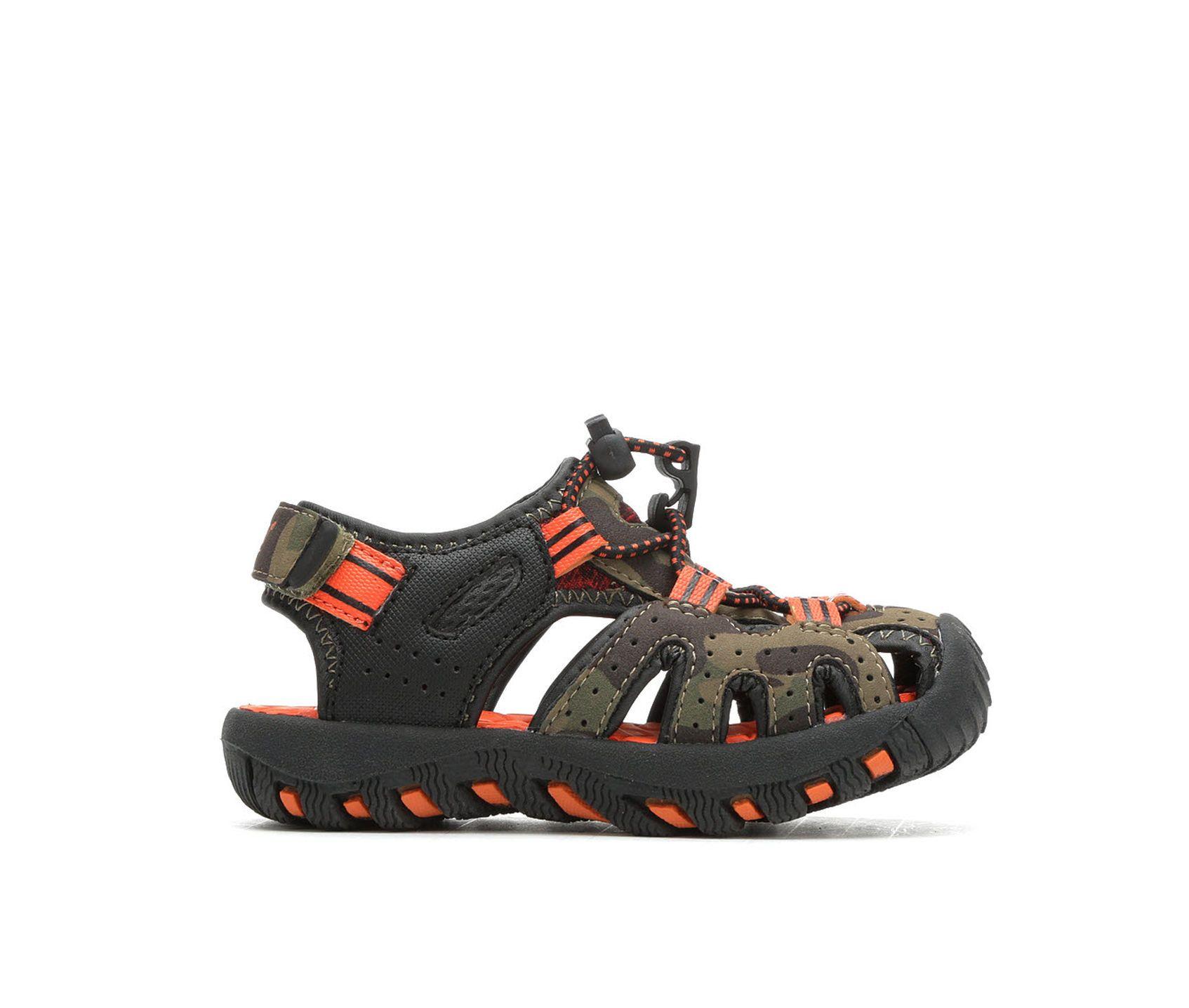 Khombu Logo - Boys' Khombu Toddler Cheeky Bump Toe Sandals