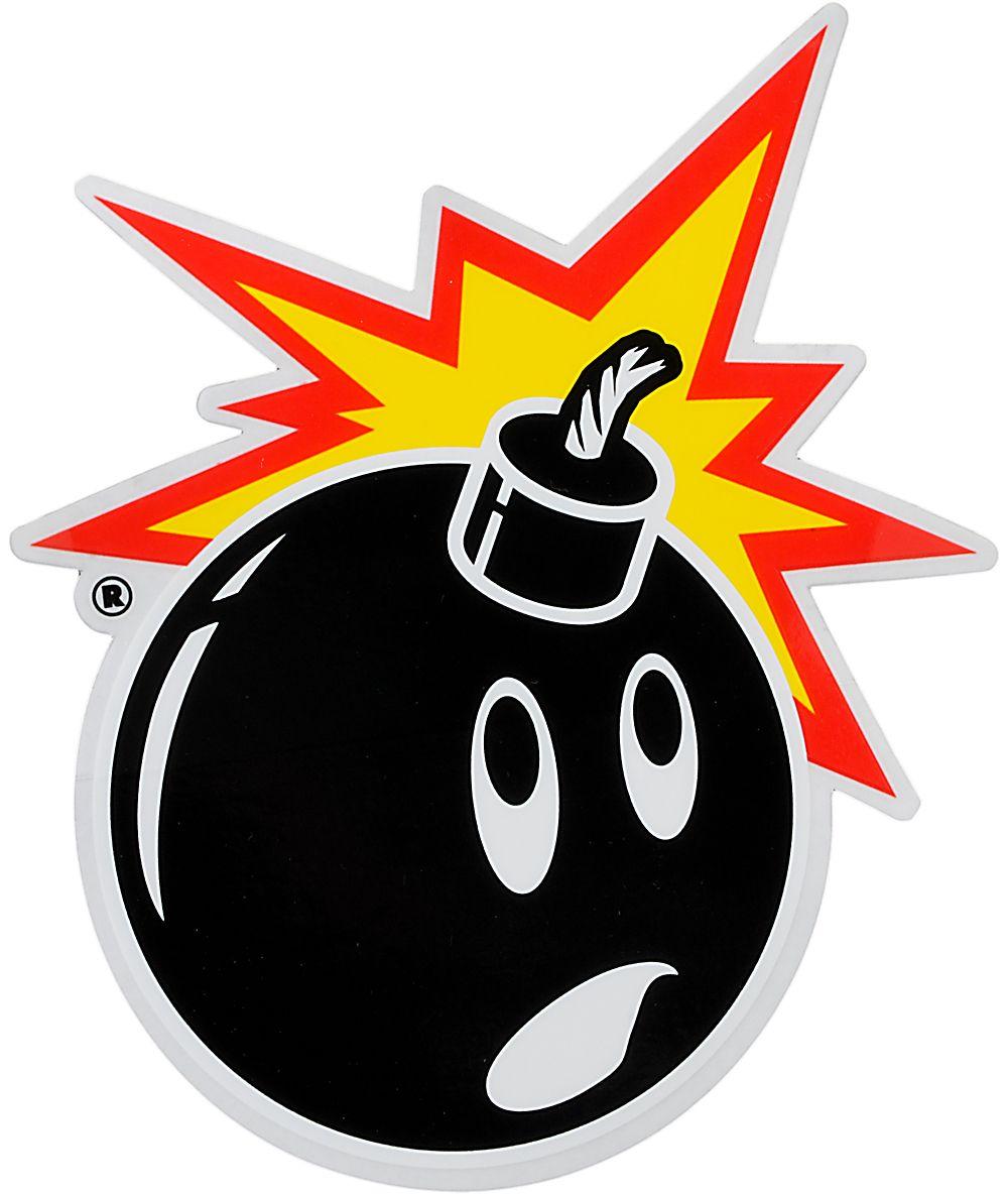 Zuimez Logo - The Hundreds Adam Bomb Sticker