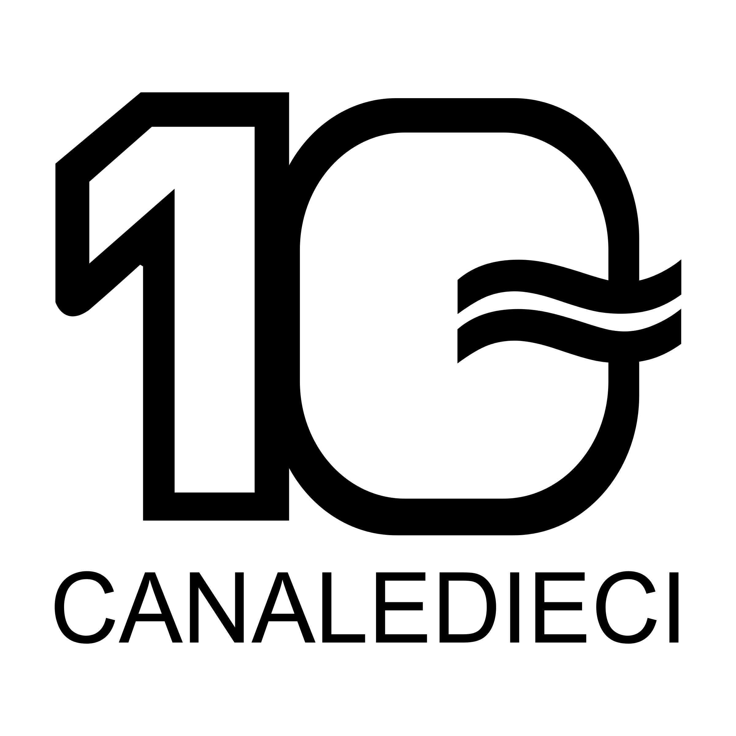 Canali Logo - Canale Dieci Logo PNG Transparent & SVG Vector - Freebie Supply