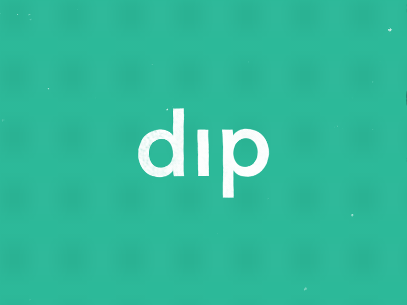 Dip Logo - Animated dip logo by Jovie Brett Bardoles on Dribbble