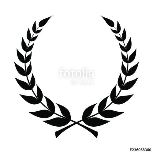 Laurel Logo - Laurel wreath icon. Emblem made of laurel branches. Laurel leaves