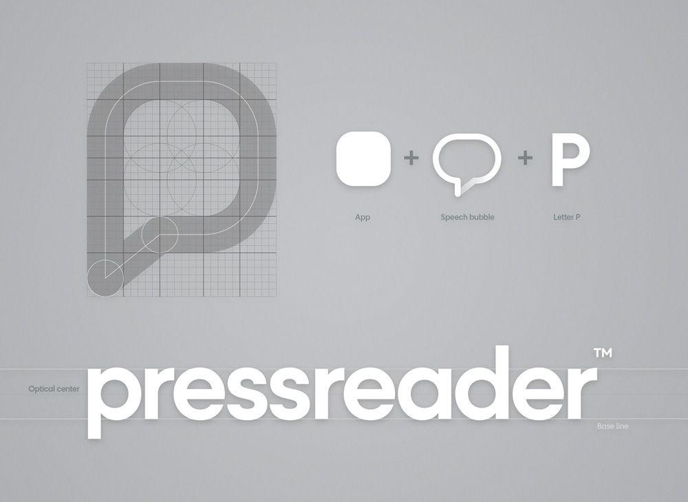 Structure Logo - Brand New: New Logo And Identity For PressReader Done In House