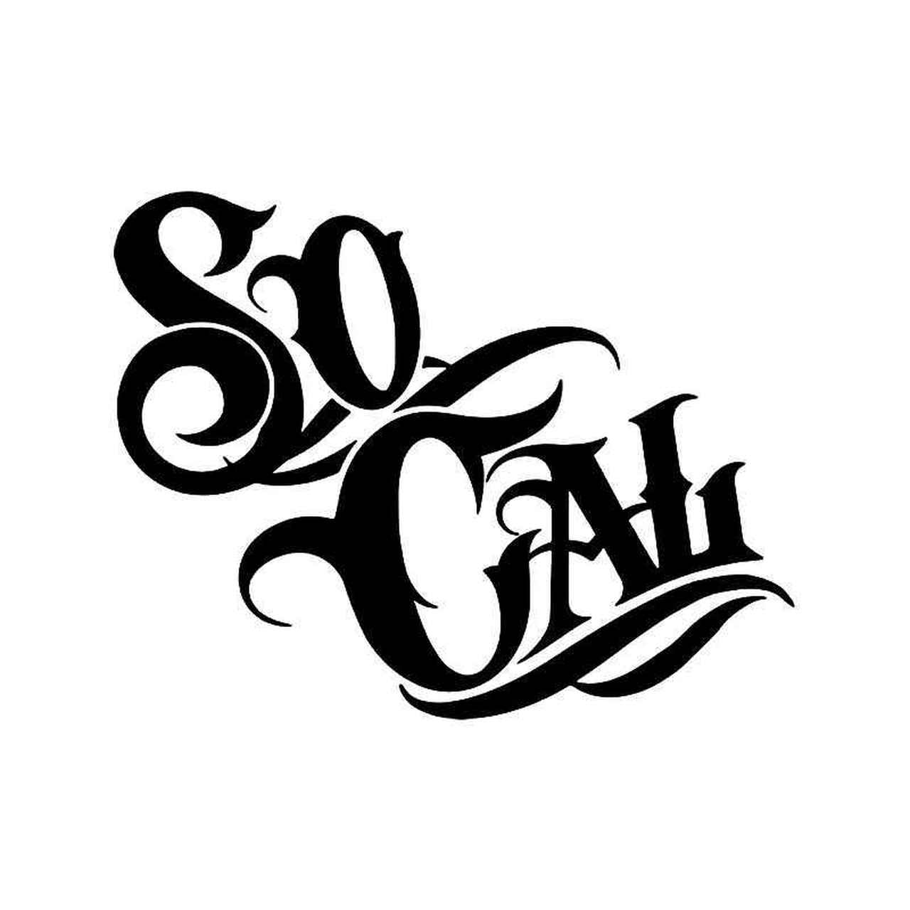 SoCal Logo - Socal Logo 3 Vinyl Sticker