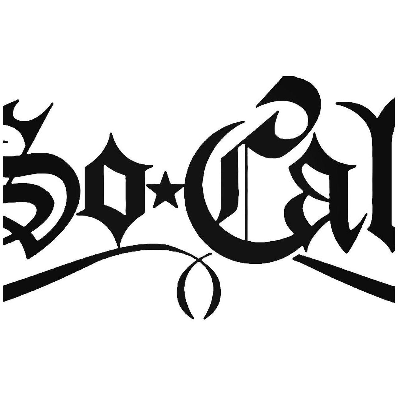 SoCal Logo - Socal Logo 2 Vinyl Decal Sticker