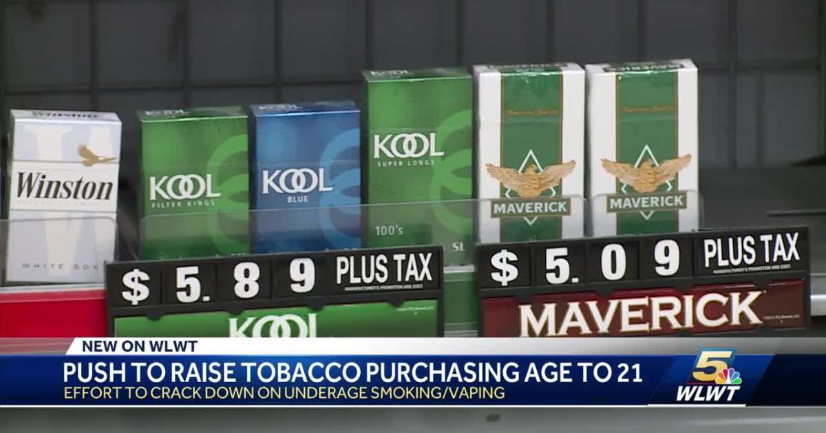 WLWT Logo - McConnell urges raising tobacco purchase age to 21