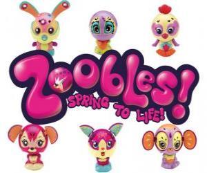 Zoobles Logo - Zoobles Logo puzzle & printable jigsaw