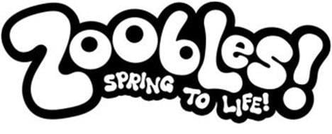 Zoobles Logo - ZOOBLES! SPRING TO LIFE! Trademark of Spin Master Ltd. Serial Number ...