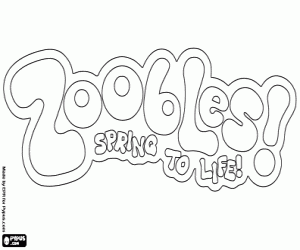 Zoobles Logo - Zoobles coloring pages printable games