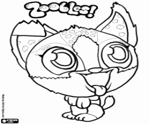 Zoobles Logo - Zoobles coloring pages printable games