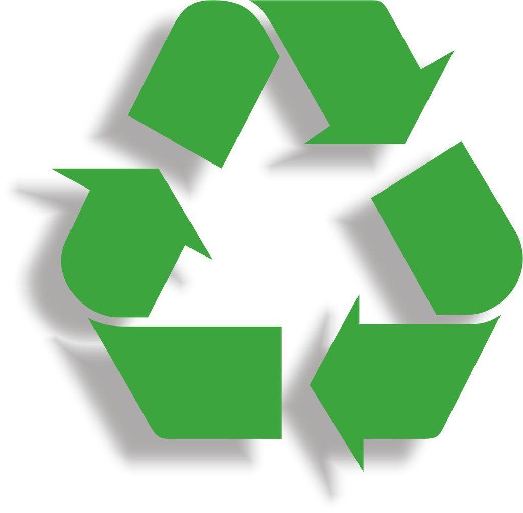Bin Logo - Recycle #1 - Recycling logo symbol vinyl wheelie bin decal sticker