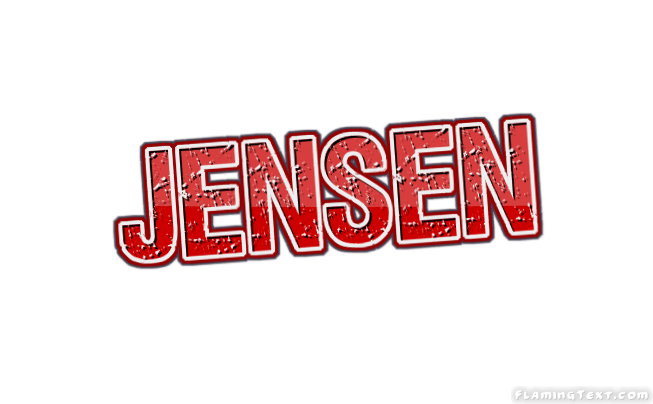 Jensen Logo - Jensen Logo. Free Name Design Tool from Flaming Text