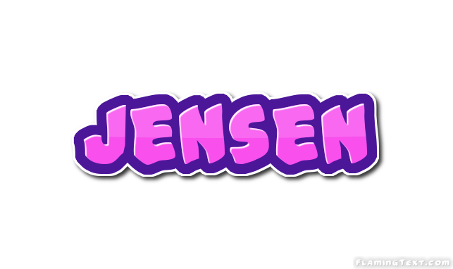 Jensen Logo - Jensen Logo | Free Name Design Tool from Flaming Text