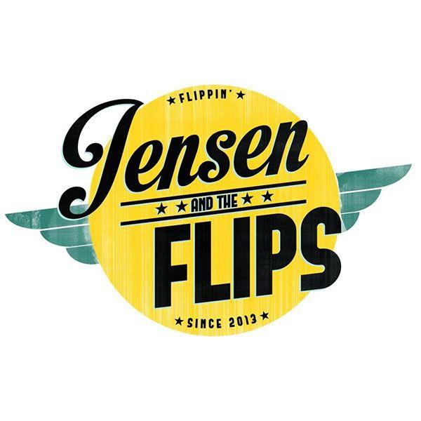 Jensen Logo - Jensen And The Flips band logo on Behance