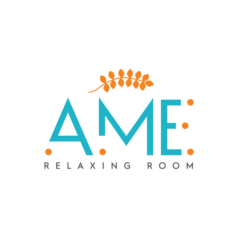AME Logo - Logo - Ame Relaxing Room - Hue Code Design Studio