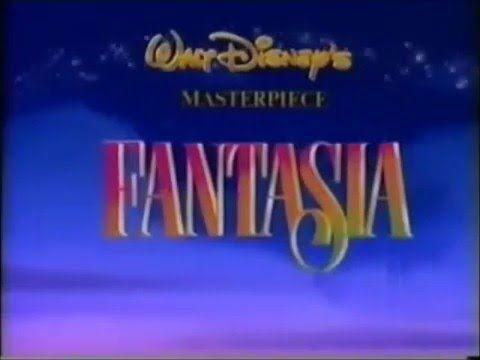 Fantasia Logo - Fantasia VHS [With 1989 WDC logo]