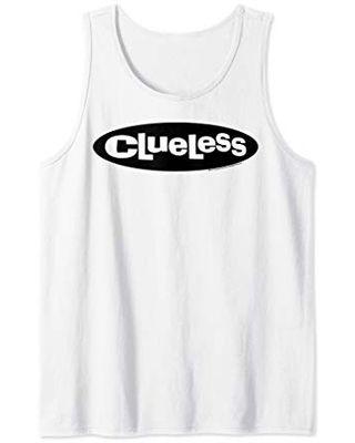 Clueless Logo - Clueless Clueless Oval Signature Logo Tank Top from Amazon