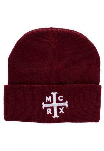 Mcrx Logo - My Chemical Romance - MCRX Logo Maroon - Long Beanie