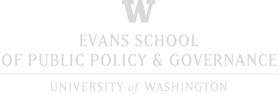 Evans Logo - Evans School Logos | Evans School of Public Policy and Governance