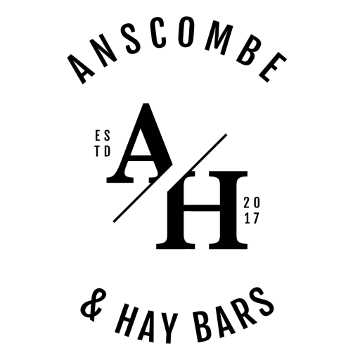 Hay Logo - cropped-cropped-AH-Logo-black.png - Anscombe and Hay Bars