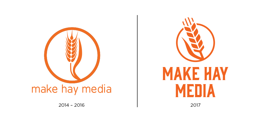 Hay Logo - Make Hay Media Brand Identity